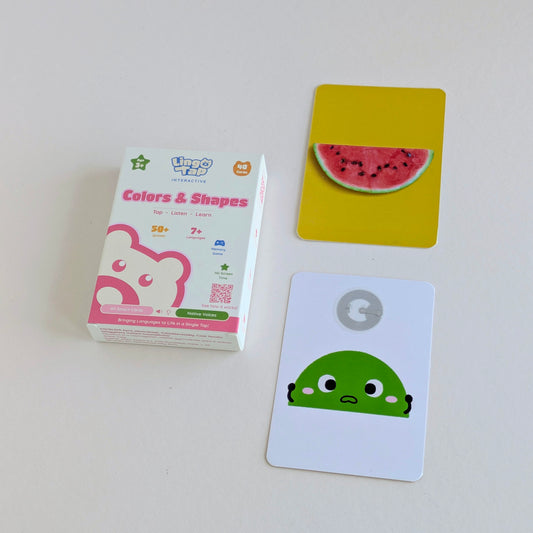 Colors and Shapes Flash Cards